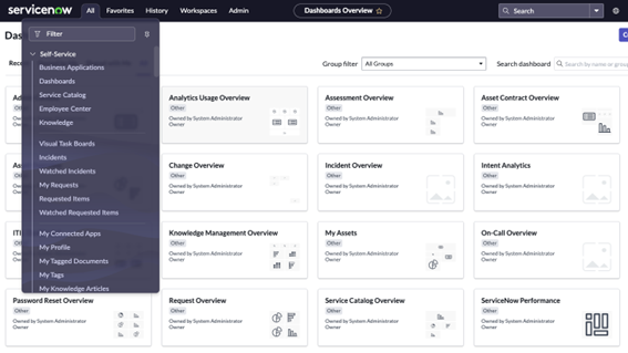 Servicios de actualización y optimización de ServiceNow 1